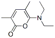 6-(Diethylamino)-3,5-dimethyl-2H-pyran-2-one CAS#: 33259-29-9