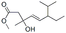 6-Ethyl-3-hydroxy-3,7-dimethyl-4-octenoic acid methyl ester CAS#: 41654-25-5