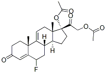 6-Fluoro-17,21-dihydroxypregna-4,9(11)-diene-3,20-dione 17,21-diacetate CAS#: 3821-34-9