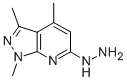 6-HYDRAZINO-1,3,4-TRIMETHYL-1H-PYRAZOLO[3,4-B]PYRIDINE CAS#: 175202-00-3
