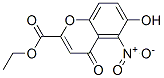 6-Hydroxy-5-nitro-4-oxo-4H-1-benzopyran-2-carboxylic acid ethyl ester CAS#: 30095-84-2
