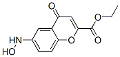 6-Hydroxyamino-4-oxo-4H-1-benzopyran-2-carboxylic acid ethyl ester CAS#: 30095-80-8