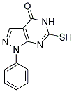 6-MERCAPTO-1-PHENYL-1,5-DIHYDRO-4H-PYRAZOLO[3,4-D]PYRIMIDIN-4-ONE CAS#: 156718-77-3