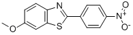 6-METHOXY-2-(4-NITROPHENYL) BENZOTHIAZOLE CAS#: 43036-14-2