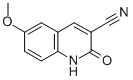 6-METHOXY-2-OXO-1,2-DIHYDRO-QUINOLINE-3-CARBONITRILE CAS#: 123990-79-4
