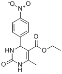 6-METHYL-4-(4-NITRO-PHENYL)-2-OXO-1,2,3,4-TETRAHYDRO-PYRIMIDINE-5-CARBOXYLIC ACID ETHYL ESTER CAS#: 161374-08-9