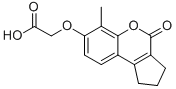 (6-METHYL-4-OXO-1,2,3,4-TETRAHYDRO-CYCLOPENTA[C]CHROMEN-7-YLOXY)-ACETIC ACID CAS#: 314743-72-1