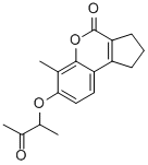 6-METHYL-7-(1-METHYL-2-OXO-PROPOXY)-2,3-DIHYDRO-1H-CYCLOPENTA[C]CHROMEN-4-ONE CAS#: 314743-74-3