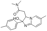6-METHYL-N,N-DIMETHYL-2-(4-METHYLPHENYL)-2-HYDROXYIMIDAZO[1,2-ALPHA]PYRIDINE-3-ACETAMIDE CAS#: 118026-14-5