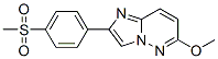 6-Methoxy-2-[4-(methylsulfonyl)phenyl]imidazo[1,2-b]pyridazine CAS#: 3415-22-3