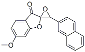 6-Methoxy-3'-(2-naphtyl)spiro[benzofuran-2(3H),2'-oxiran]-3-one CAS#: 35405-28-8