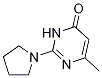 6-Methyl-2-pyrrolidin-1-ylpyrimidin-4(3H)-one CAS#: 284680-44-0