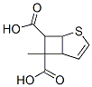 6-Methyl-2-thiabicyclo[3.2.0]hept-3-ene-6,7-dicarboxylic acid CAS#: 34244-70-7