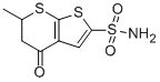 6-Methyl-4-oxo-5,6-dihydro-4H-thieno[2,3-b]thiopyran-2-sulfonamide CAS#: 120279-88-1