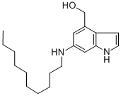 6-(N-DECYLAMINO)-4-HYDROXYMETHYLINDOLE CAS#: 123597-55-7