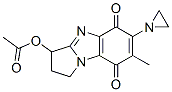 6-N-aziridinyl-3-hydrox-7-methyl-2,3-dihydro-1H-pyrrolo(1,2-a)benzimidazole-5,8-dione 3-acetate CAS#: 123567-24-8