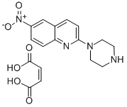 6-NITRO-2-(1-PIPERAZINYL)-QUINOLINE MALEATE CAS#: 129047-05-8