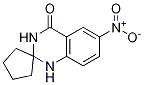 6-Nitrospiro[1,2,3,4-tetrahydroquinazoline-2,1'-cyclopentane]-4-one CAS#: 158439-85-1