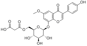 6''-O-MALONYLGLYCITIN CAS#: 137705-39-6