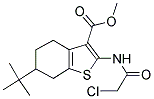 6-TERT-BUTYL-2-(2-CHLORO-ACETYLAMINO)-4,5,6,7-TETRAHYDRO-BENZO[B]THIOPHENE-3-CARBOXYLIC ACID METHYL ESTER CAS#: 379256-23-2