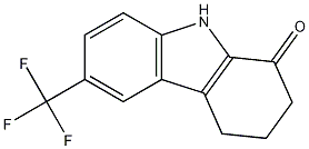 6-(Trifluoromethyl)-2,3,4,9-tetrahydro-1H-carbazol-1-one CAS#: 297763-74-7
