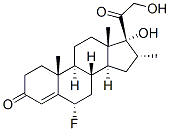 6-alpha-fluoro-17-alpha,21-dihydroxy-16-alpha-methylpregn-4-ene-3,20-dione CAS#: 378-59-6