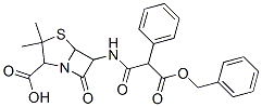 6-[[(benzyloxy)-1,3-dioxo-2-phenylpropyl]amino]-3,3-dimethyl-7-oxo-4-thia-1-azabicyclo[3.2.0]heptane-2-carboxylic acid CAS#: 3973-06-6