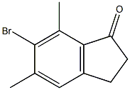 6-broMo-5,7-diMethyl-2,3-dihydro-1H-inden-1-one CAS#: 131750-27-1