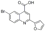6-bromo-2-(2-furyl)quinoline-4-carboxylic acid CAS#: 296244-19-4