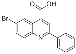 6-bromo-2-phenyl-4-quinolinecarboxylicaci CAS#: 33007-99-7
