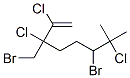 6-bromo-3-(bromomethyl)-7-methyl-2,3,7-trichloro-1-octene CAS#: 142439-86-9
