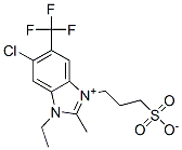 6-chloro-1-ethyl-2-methyl-3-(3-sulphonatopropyl)-5-(trifluoromethyl)-1H-benzimidazolium CAS#: 30377-68-5