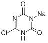 6-chloro-1,3,5-triazine-2,4(1H,3H)-dione, sodium salt CAS#: 32998-00-8