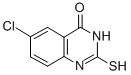 6-chloro-2-mercaptoquinazolin-4(3H)-one CAS#: 33017-85-5