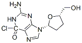 6-chloro-2',3'-dideoxyguanosine CAS#: 122970-35-8