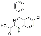 6-chloro-4-phenyl-1,2-dihydroquinazoline-2-carboxylic acid CAS#: 153681-82-4