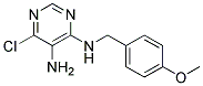 6-chloro-N4-(4-methoxybenzyl)pyrimidine-4,5-diamine CAS#: 116062-22-7