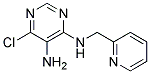 6-chloro-N4-(pyridin-2-ylmethyl)pyrimidine-4,5-diamine CAS#: 116062-19-2
