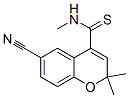 6-cyano-2,2-dimethyl-N-methyl-2H-1-benzopyran-4-thiocarboxamide CAS#: 134122-04-6