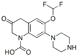 6-difluoromethoxy-7-piperazinyl-3-quinolonecarboxylic acid CAS#: 121935-03-3