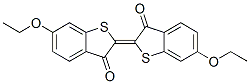 6-ethoxy-2-(6-ethoxy-3-oxobenzo[b]thien-2(3H)-ylidene)benzo[b]thiophene-3(2H)-one CAS#: 3263-31-8