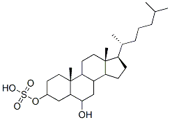 6-hydroxycholestan-3-yl sulfate CAS#: 141677-55-6