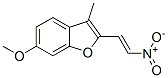 6-methoxy-3-methyl-2-[(E)-2-nitroethenyl]benzofuran CAS#: 37733-64-5