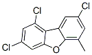6-methyl-1,3,8-trichlorodibenzofuran CAS#: 115039-00-4