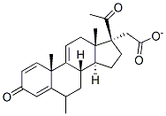 6-methyl-3,20-dioxo-1,4,9(11)-pregnatrien-17-acetate CAS#: 130145-14-1