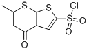6-methyl-4-oxo-5,6-dihydro-4H-thieno[2,3-b]thiopyran-2-sulfonyl chloride CAS#: 120279-87-0