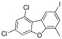 6-methyl-8-iodo-1,3-dichlordibenzofuran CAS#: 132194-83-3