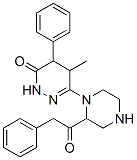 6-(phenylacetylpiperazinyl)phenyl-5-methyl-4,5-dihydro-3(2H)-pyridazinone CAS#: 133510-11-9