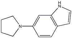 6-(pyrrolidin-1-yl)-1H-indole CAS#: 346584-96-1