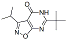6-tert-Butyl-3-isopropylisoxazolo[5,4-d]pyrimidin-4(5H)-one CAS#: 35258-87-8